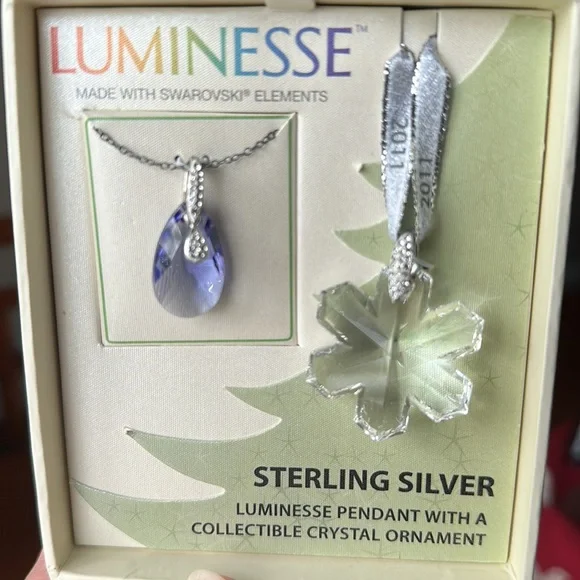 2011 Luminess pendant and Swarovski ornament - Picture 3 of 3